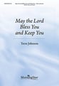 May the Lord Bless You and Keep You SATB choral sheet music cover